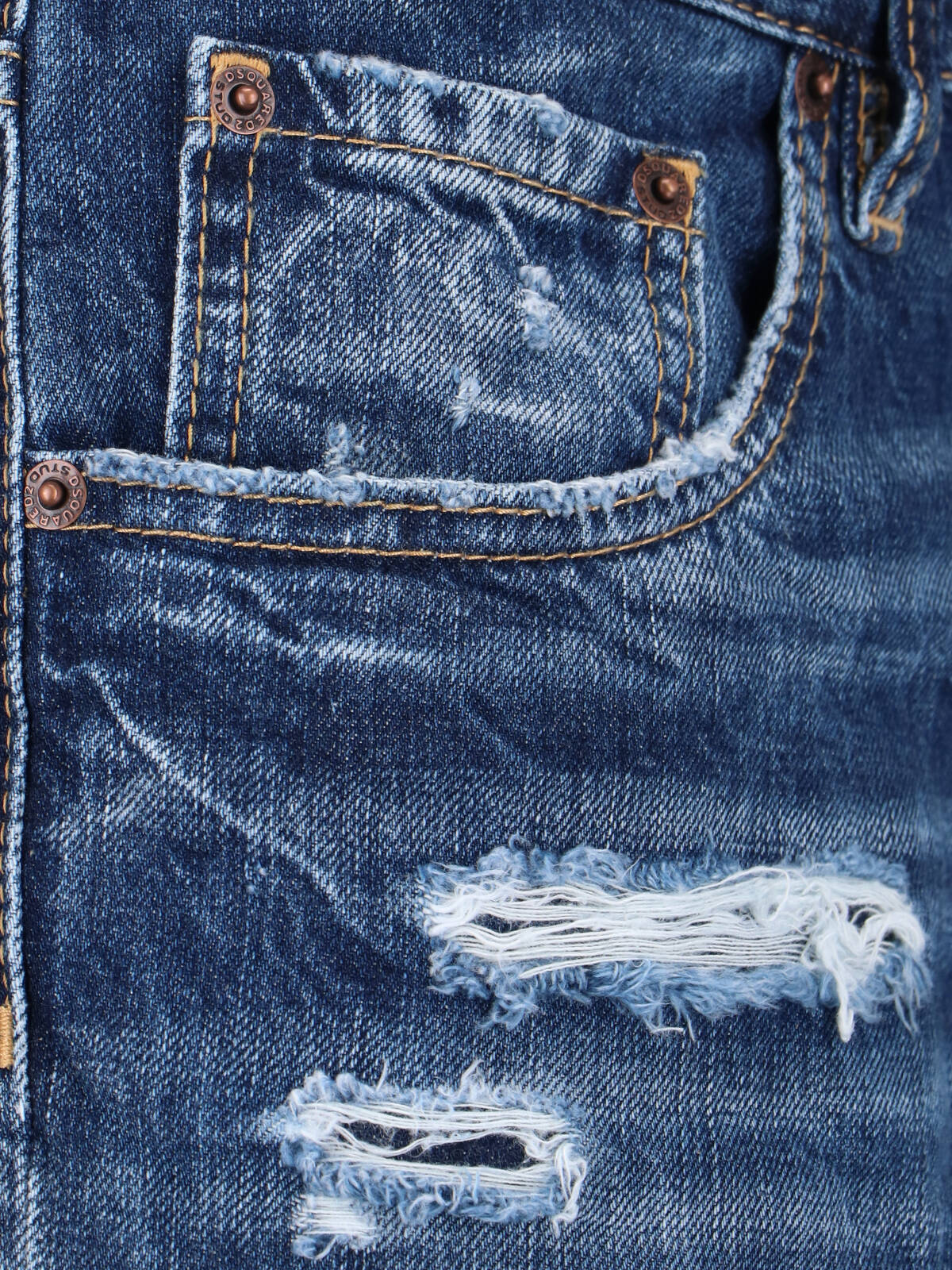 Dsquared2 Jeans Blue Cotton