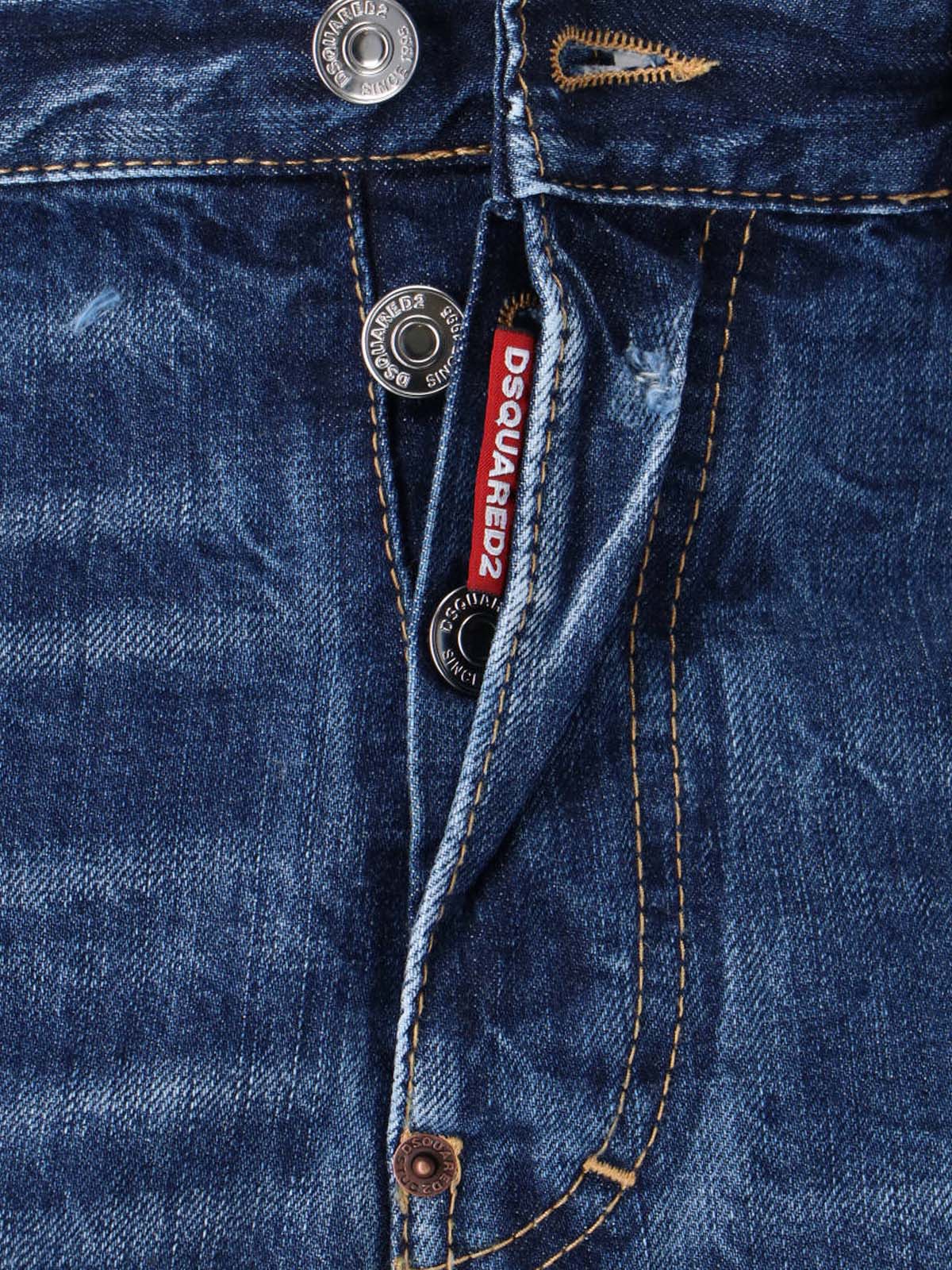 Dsquared2 Jeans Blue Cotton