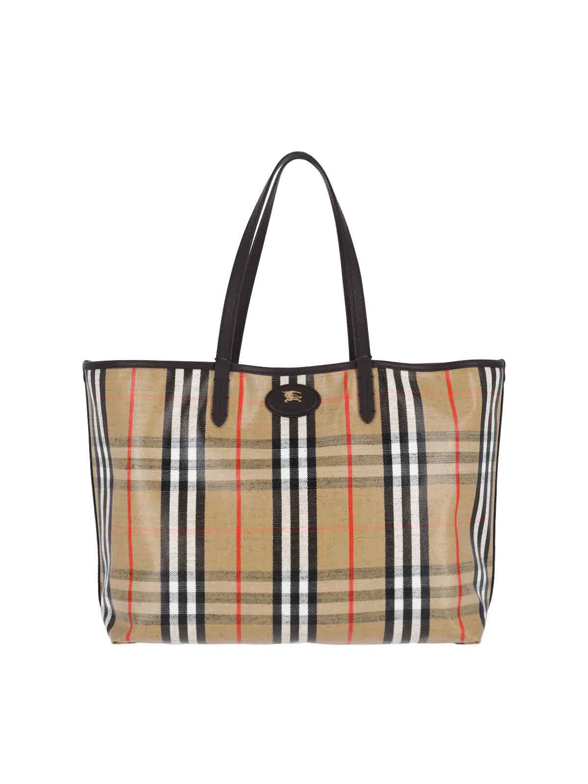 Burberry Bags Beige Cotton