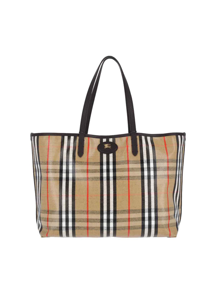 Burberry Bags Beige Cotton