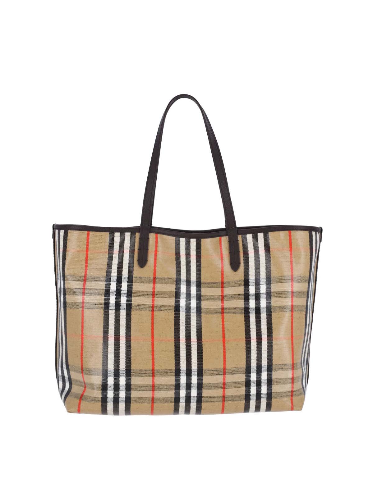 Burberry Bags Beige Cotton