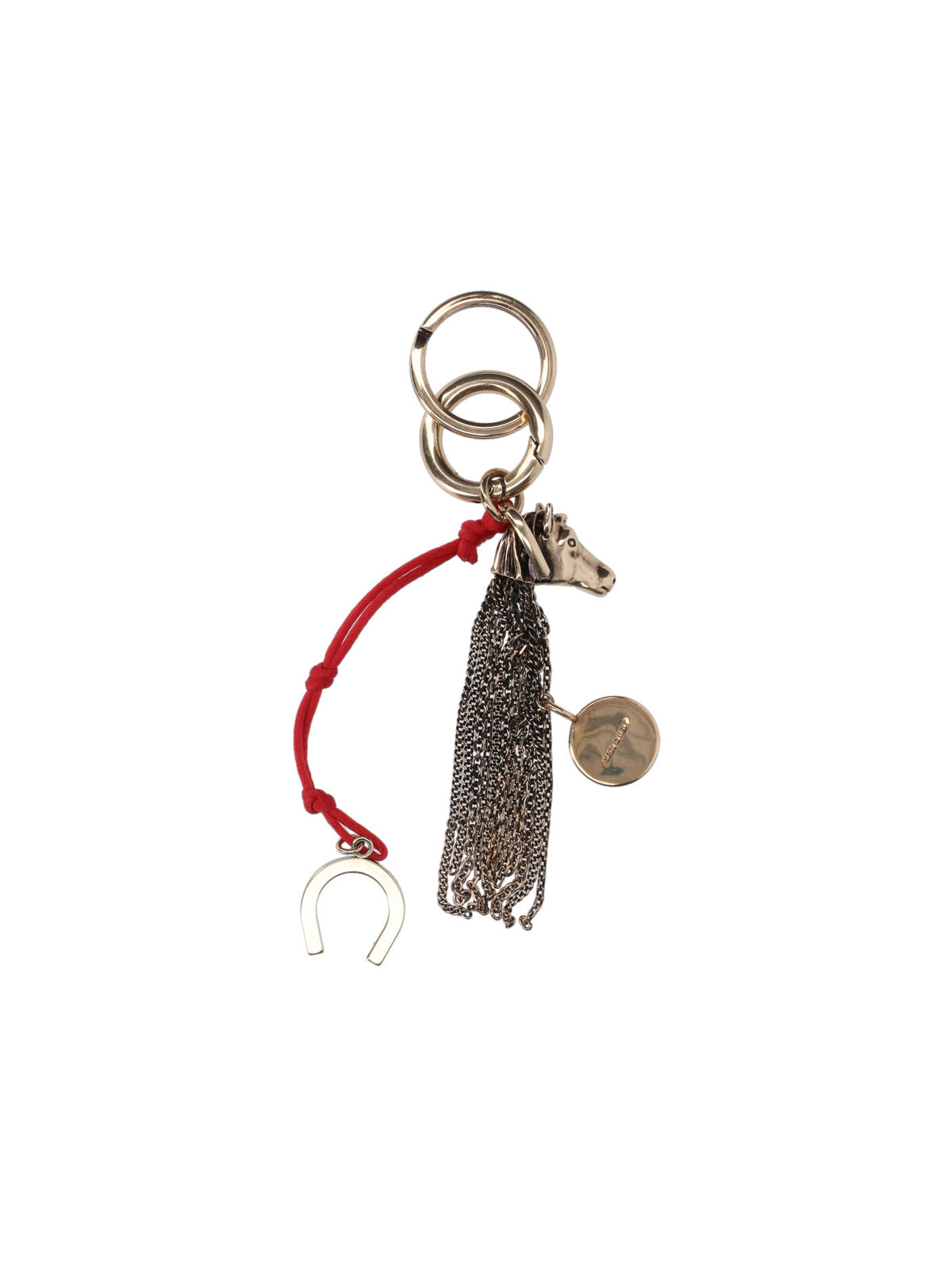 Chloè Keychains Golden Main Material: Brass