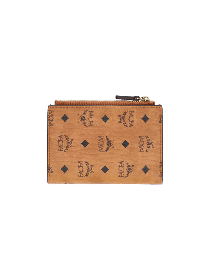 MCM Wallets Brown Polyurethane