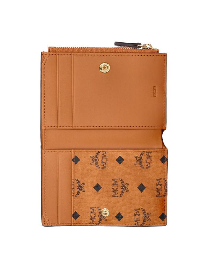MCM Wallets Brown Polyurethane