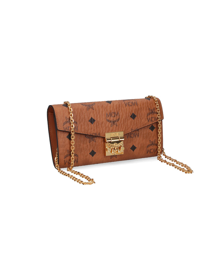 MCM Wallets Brown Polyurethane