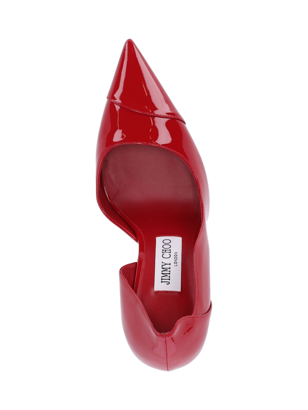 Jimmy Choo With Heel Red Outer: Calf Leather