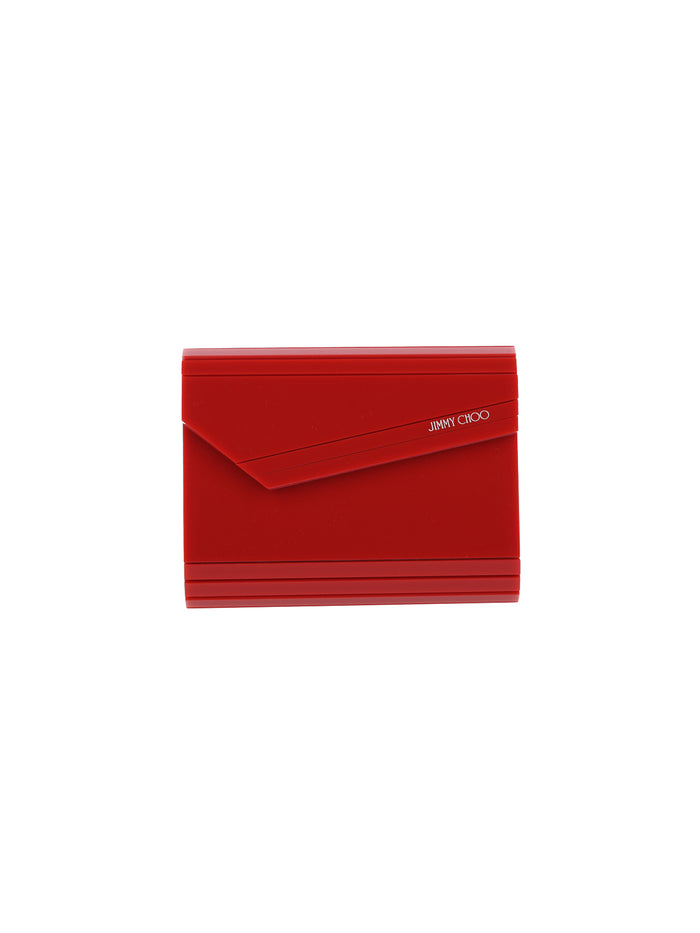 Jimmy Choo Bags Red Outer: Plexy