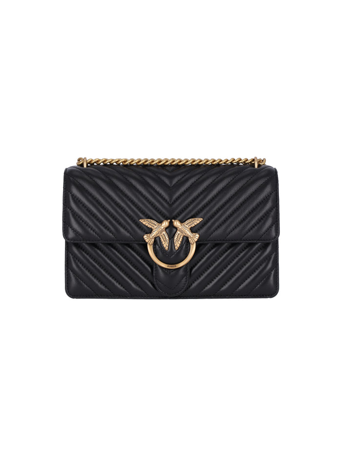 Pinko Bags Black Leather