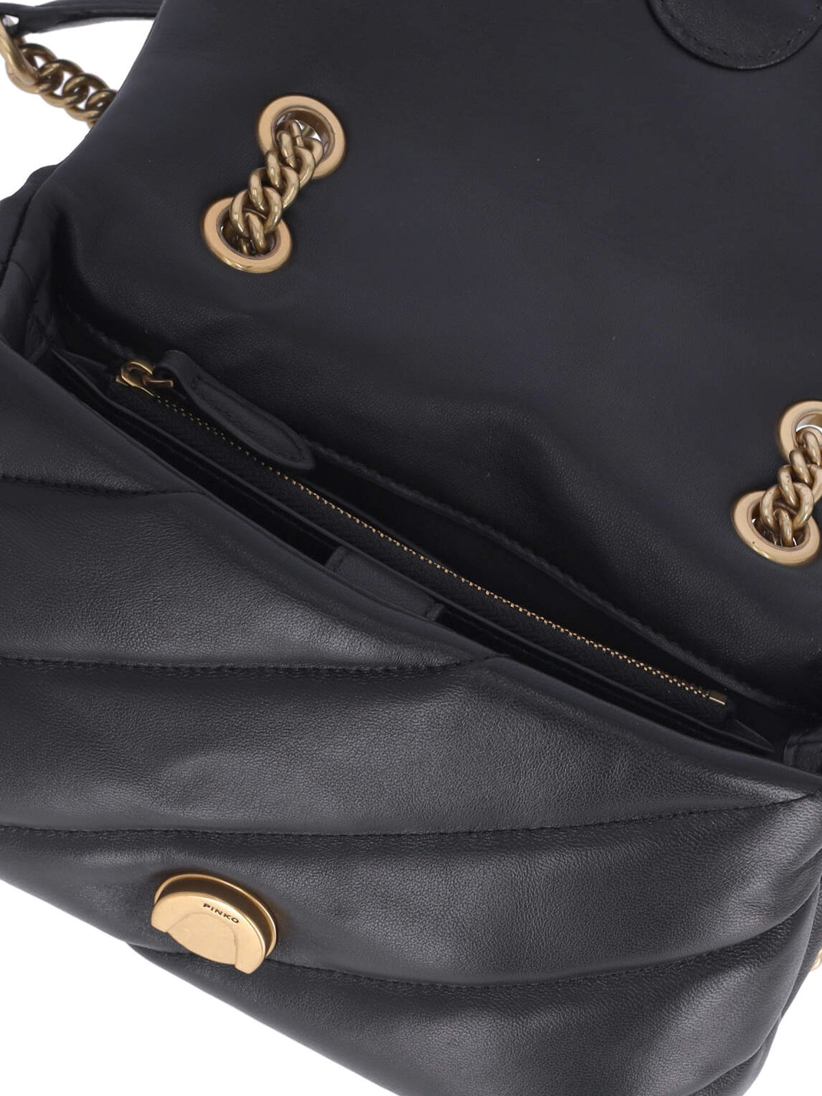 Pinko Bags Black Leather