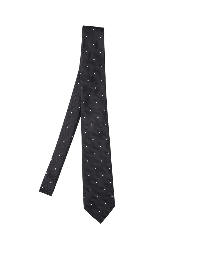 Tom Ford Ties Black Mulberry Silk