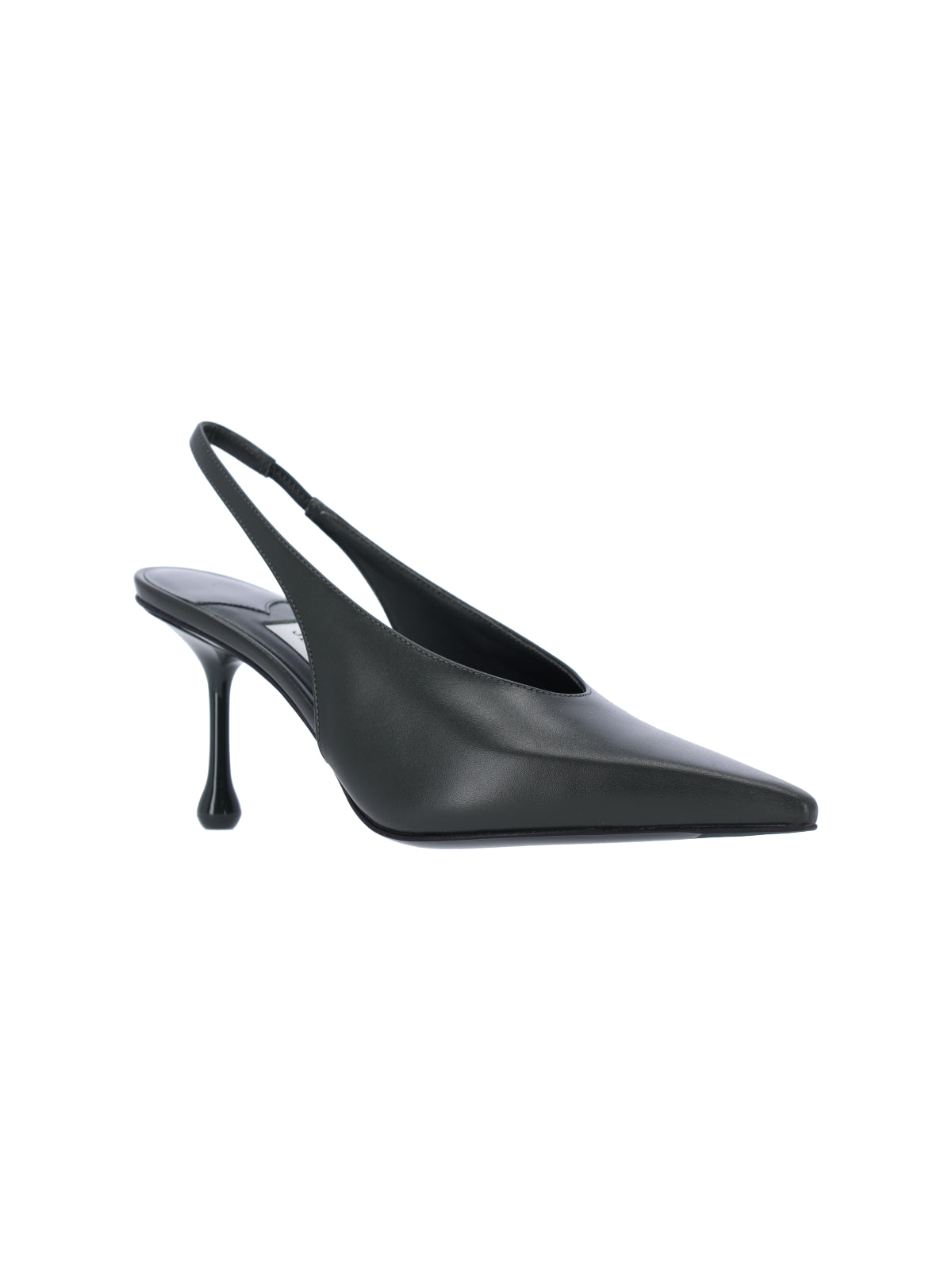 Jimmy Choo With Heel Green Outer: Calf Leather