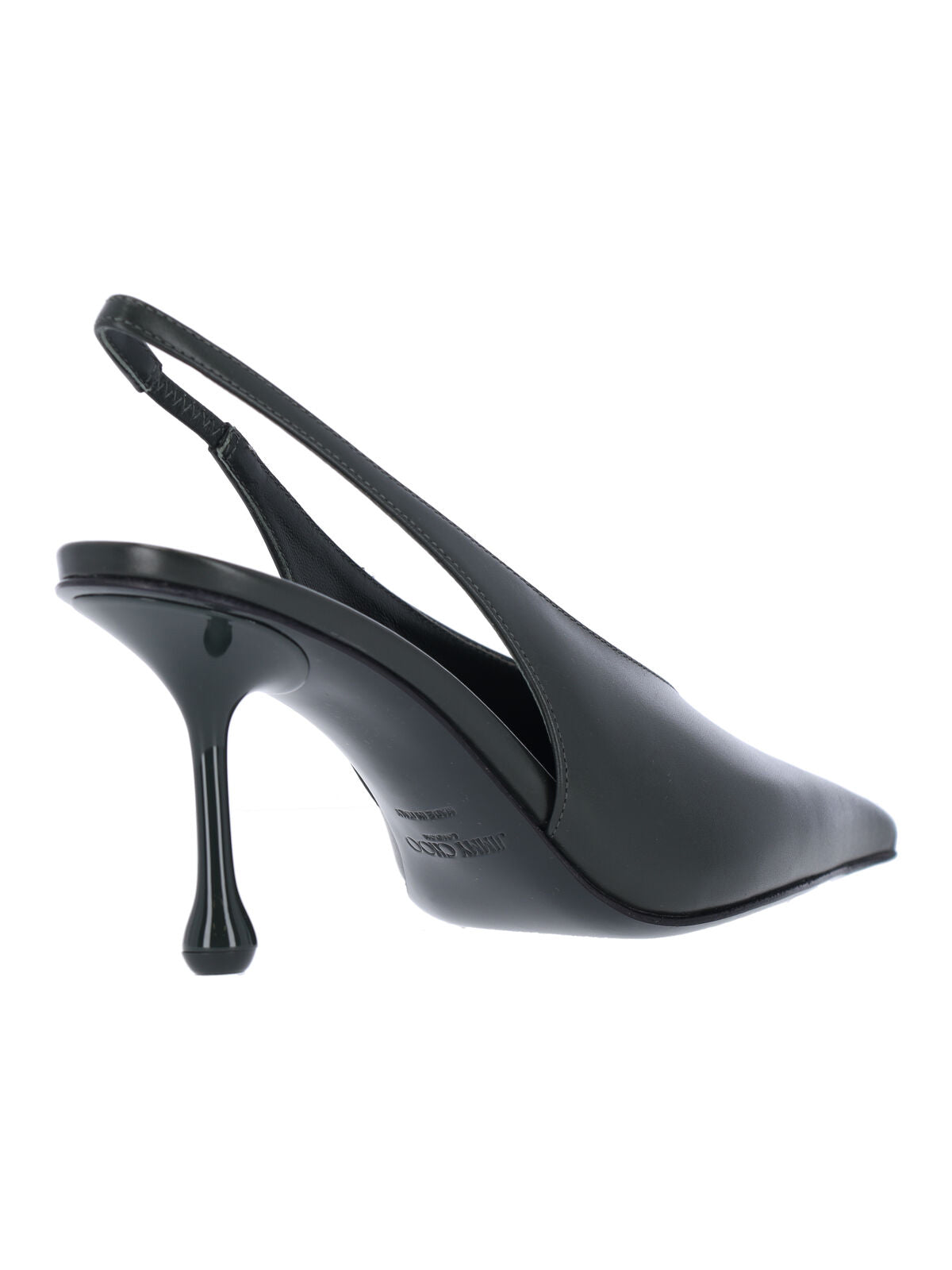 Jimmy Choo With Heel Green Outer: Calf Leather
