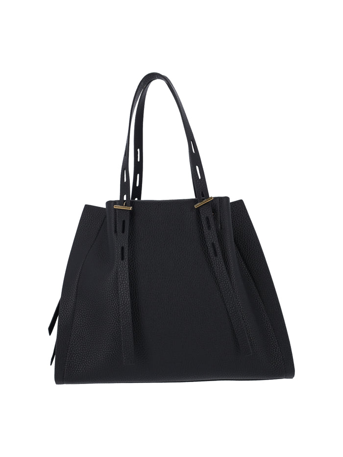 MINOBOSSI Bags Black Leather