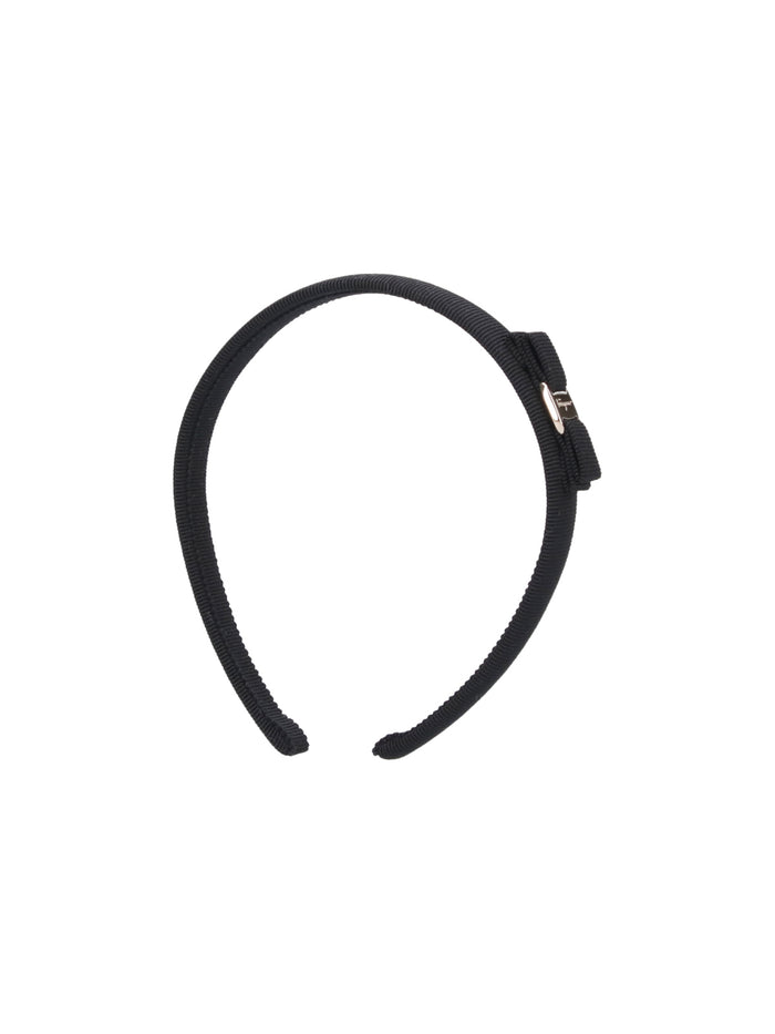 Ferragamo Accessories Black Cotton