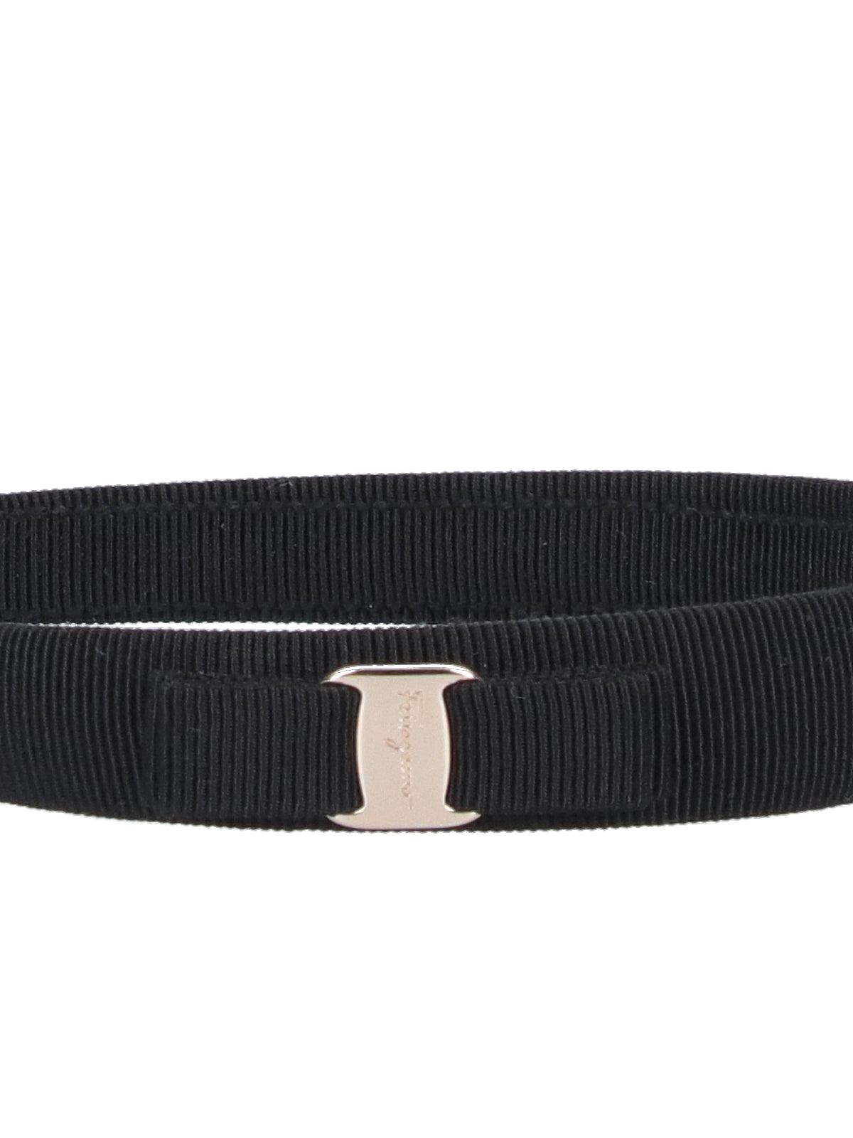 Ferragamo Accessories Black Cotton