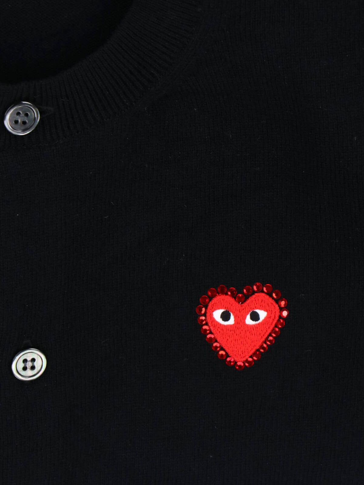 COMME DES GARCONS PLAY Sweaters Black Wool