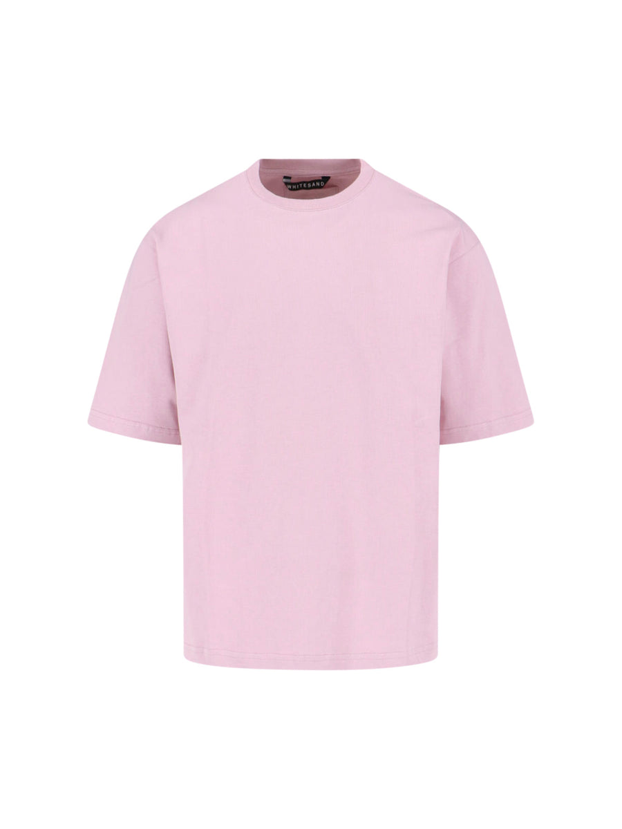 White Sand 100% Cotton t-shirt in pink