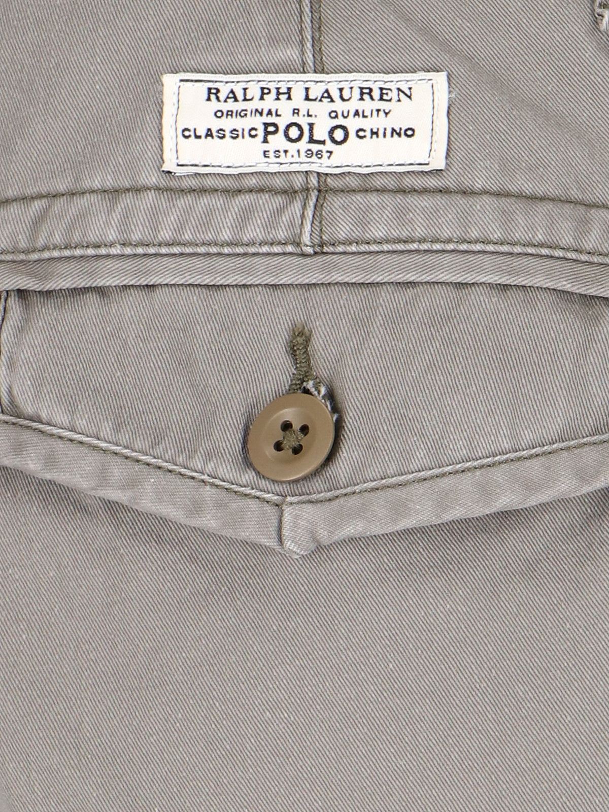 Polo Ralph Lauren Trousers Grey Cotton