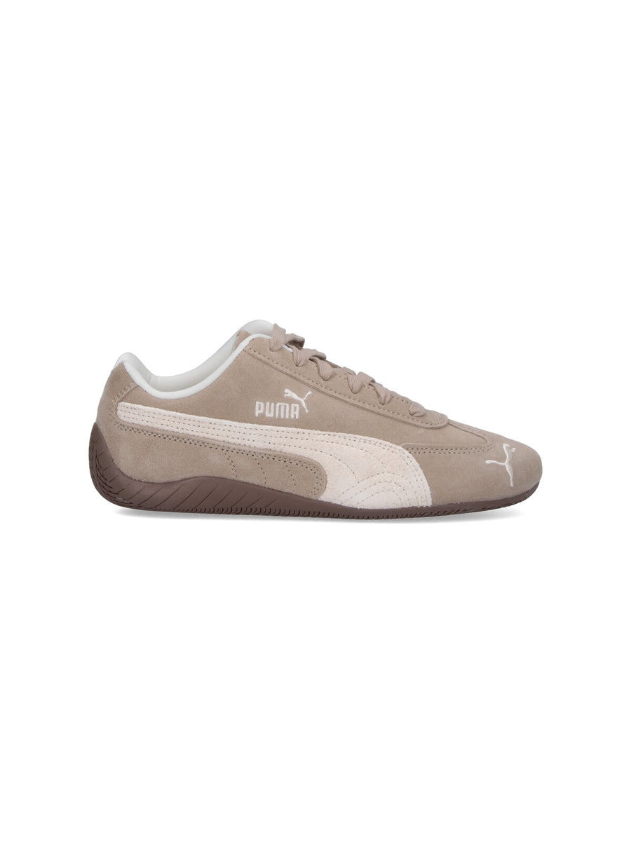 Puma 100% leather sneaker in beige