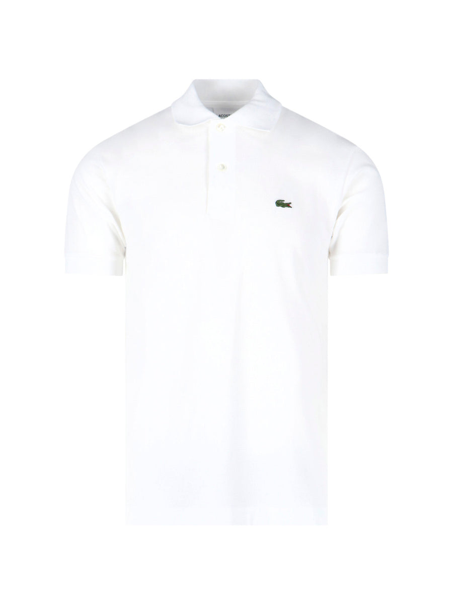 Lacoste 100% Cotton polo in white