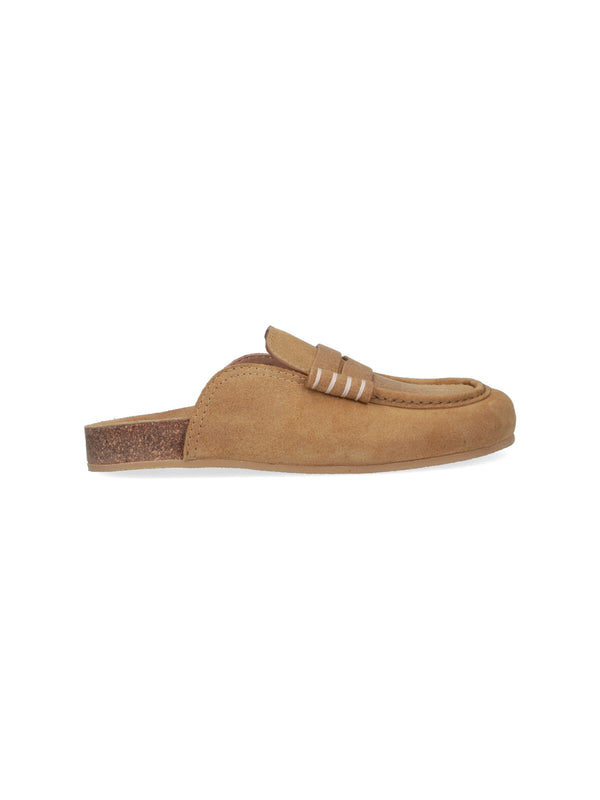 J.W.Anderson Outer: 100% Split Cow Suede Leather mule in beige