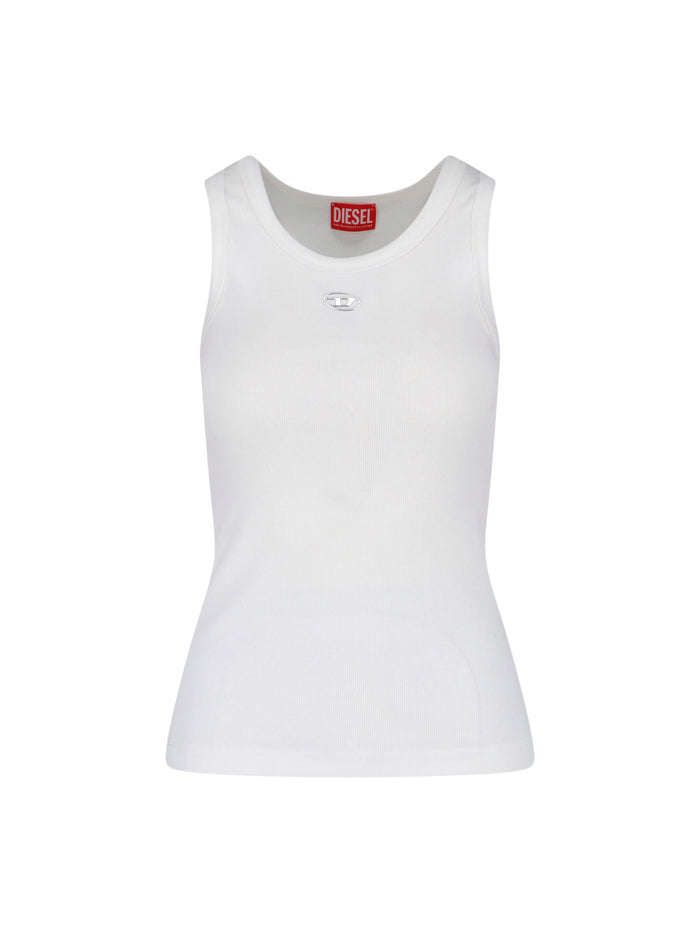 Diesel Top White Cotton