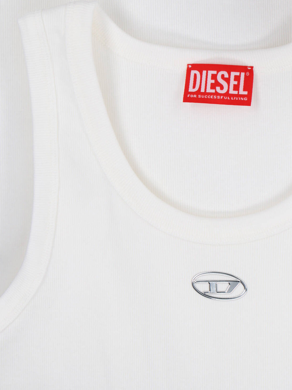 Diesel Top White Cotton