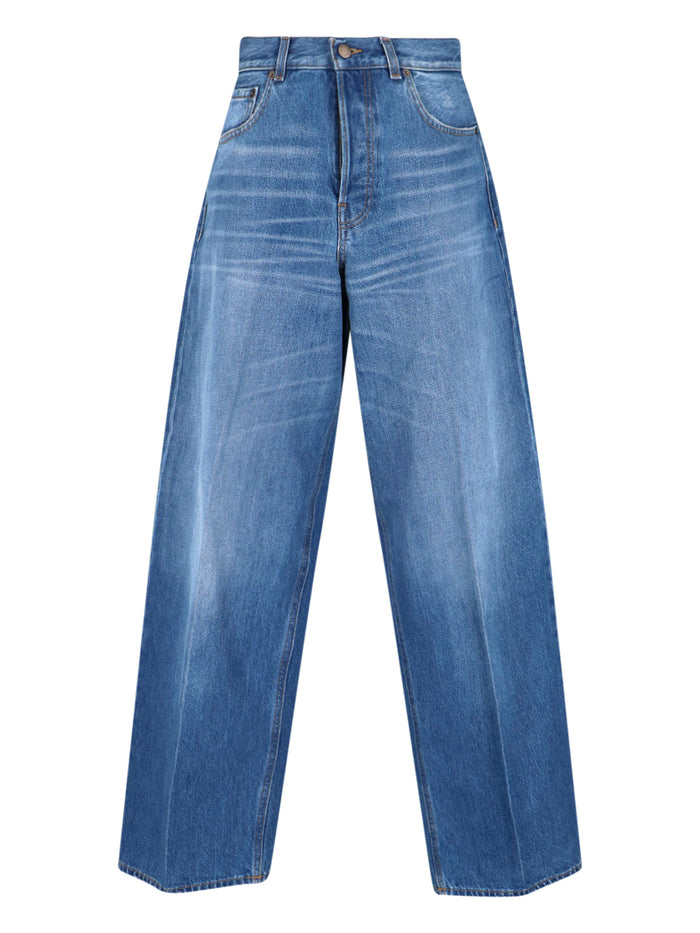 Haikure Jeans Blue Cotone