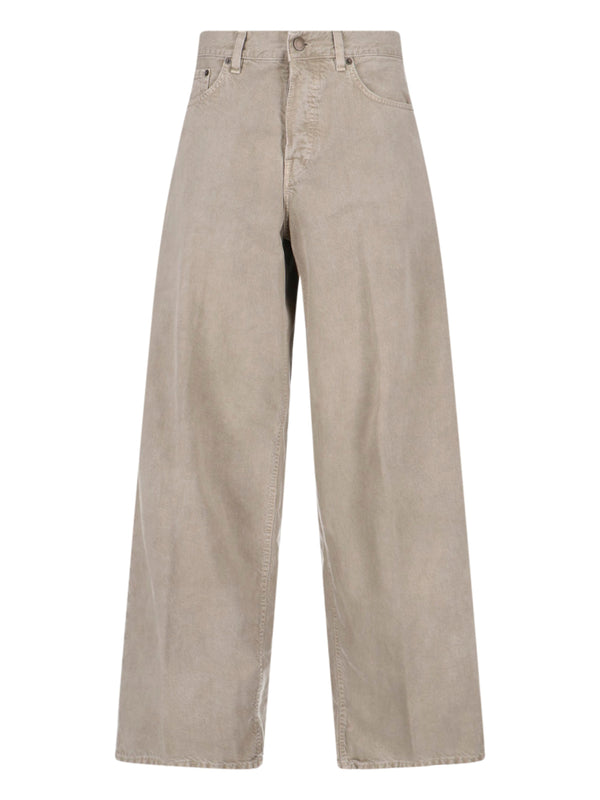 Haikure 85% Cotton jeans in beige