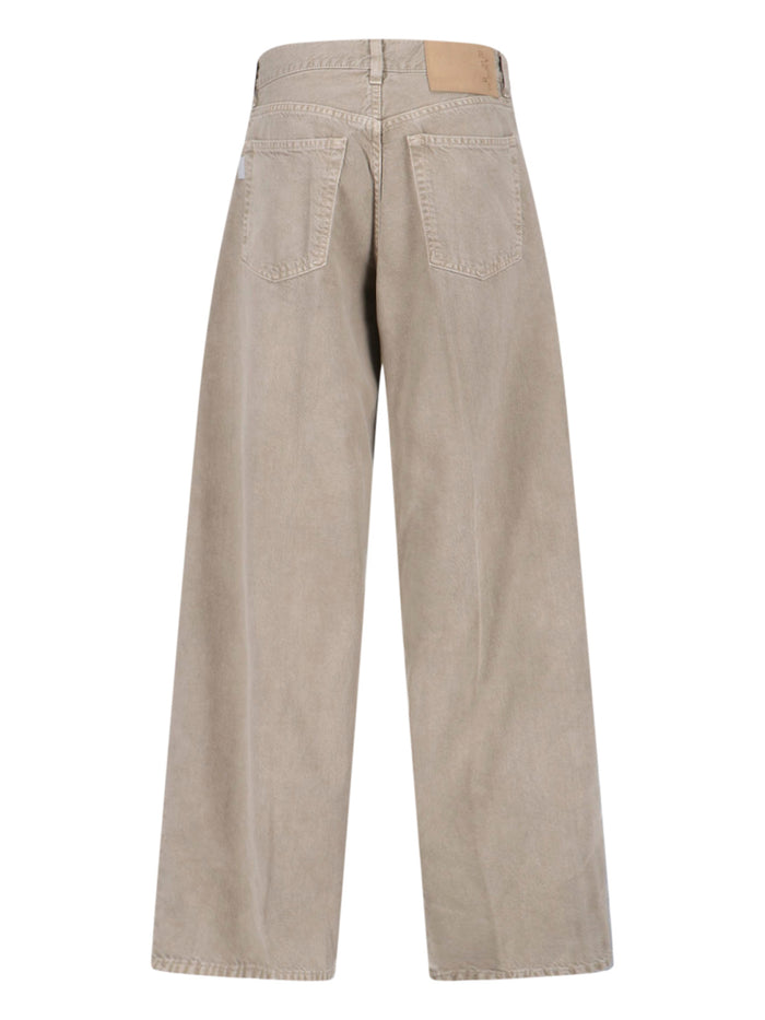 Haikure Jeans Beige Cotton