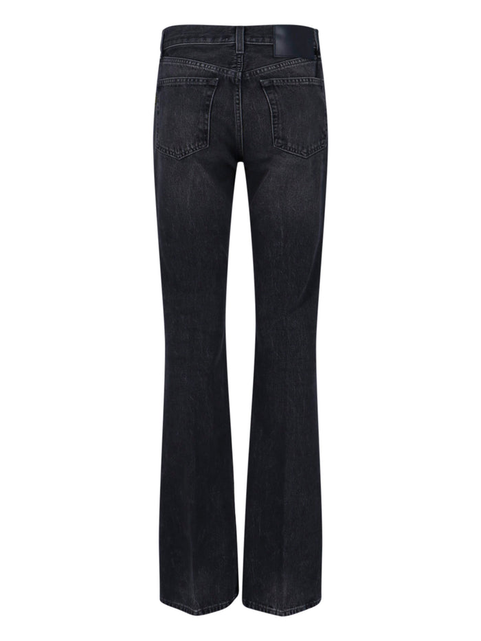 Haikure Jeans Black Cotton
