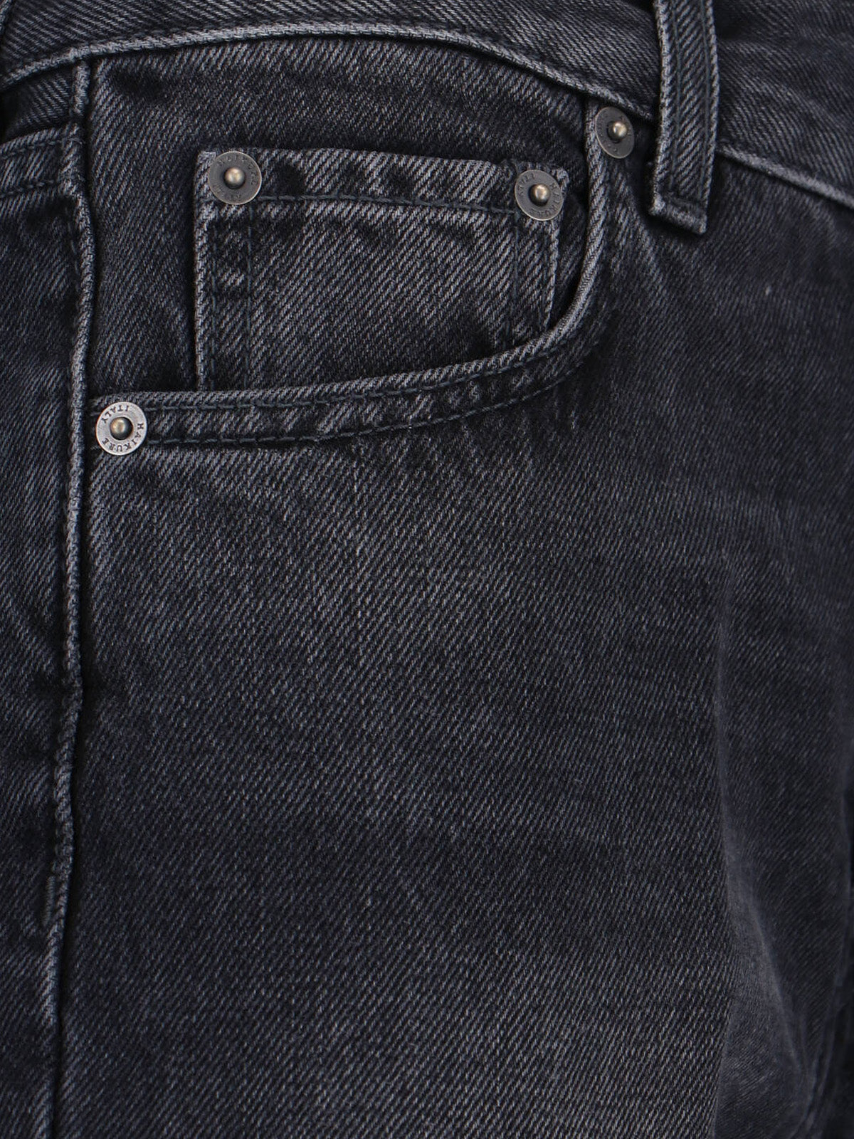 Haikure Jeans Black Cotton