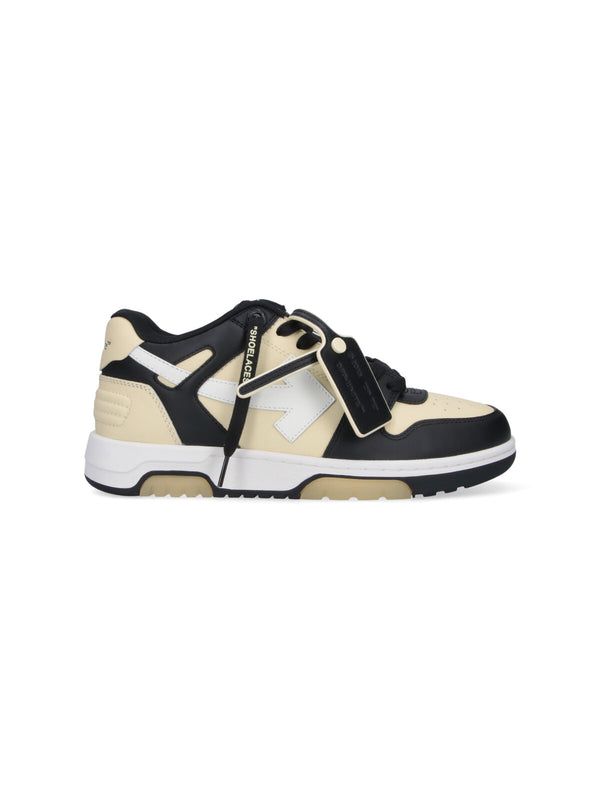 Off-White Upper: 89% Cow Suede sneakers in beige
