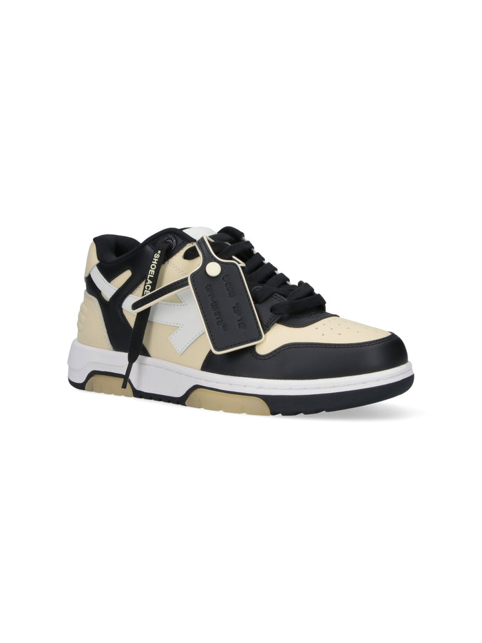 Off-White Sneakers Yellow Upper: Cow Suede