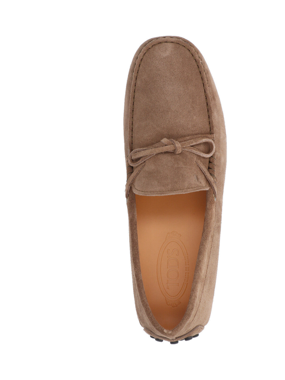 Tods Flat shoes Brown Outer: Calf Leather