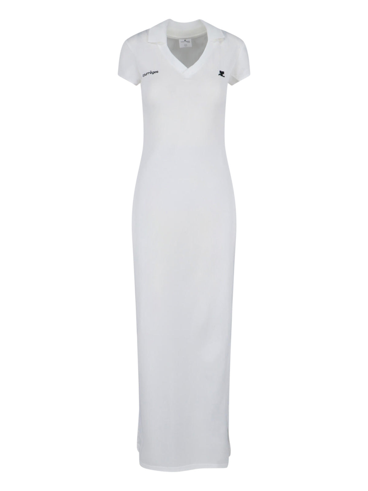 Courrèges Dresses White Polyester