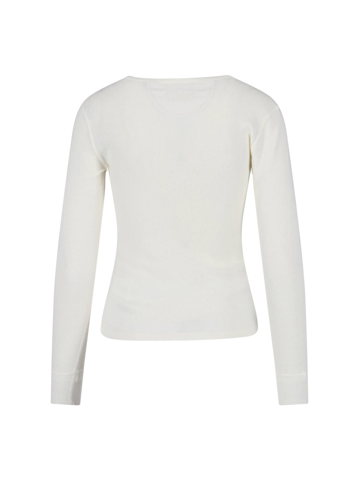 Chloè Sweaters White Cotton