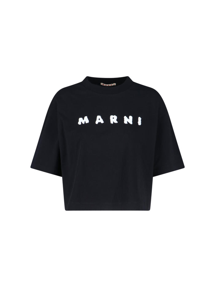 Marni T-shirts and Polos Black Cotton