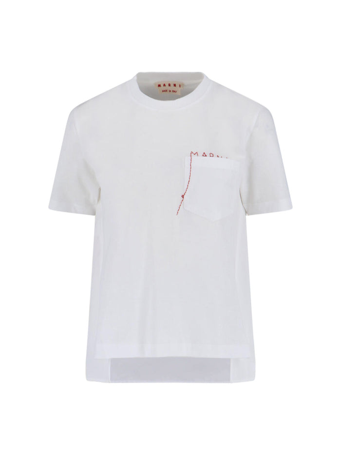 Marni T-Shirts And Polos White Cotton