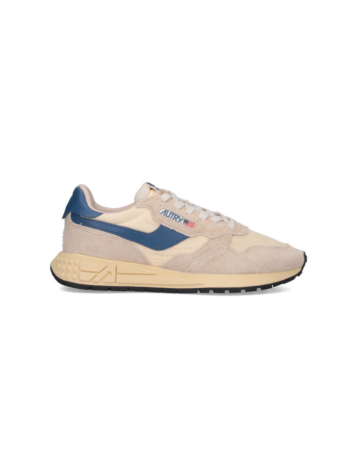 Autry Sneakers Beige Upper: Nylon