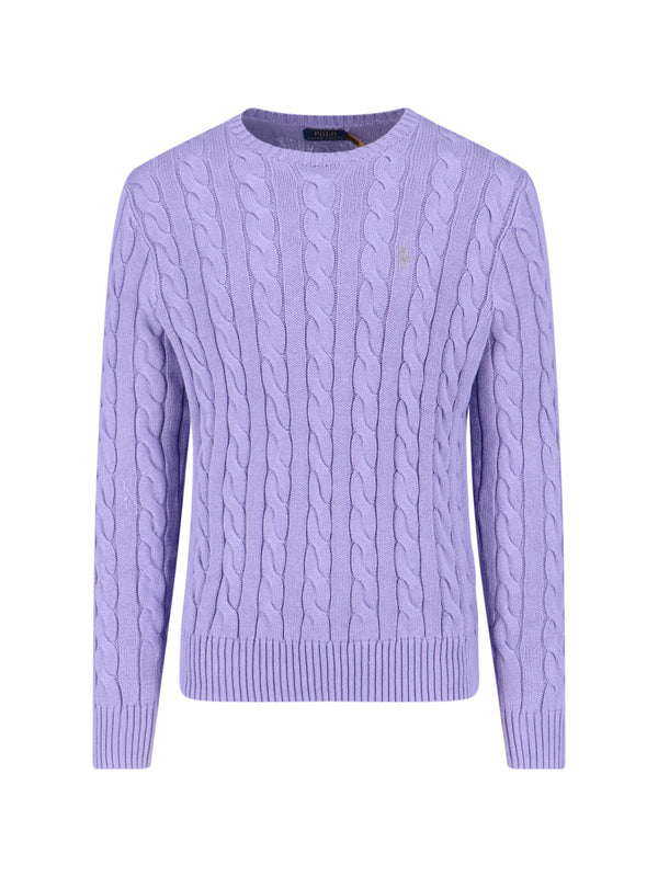 Polo Ralph Lauren 100% Cotton sweater in purple