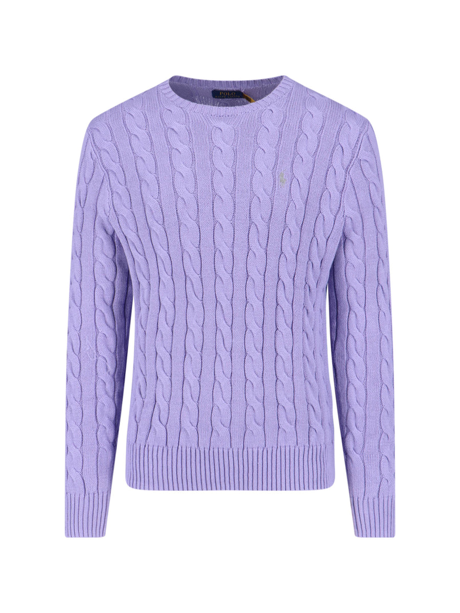 Polo Ralph Lauren 100% Cotton sweater in purple