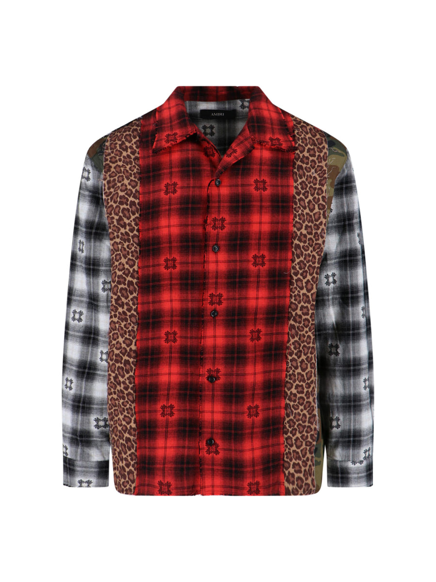 Amiri 100% Cotton shirt in red