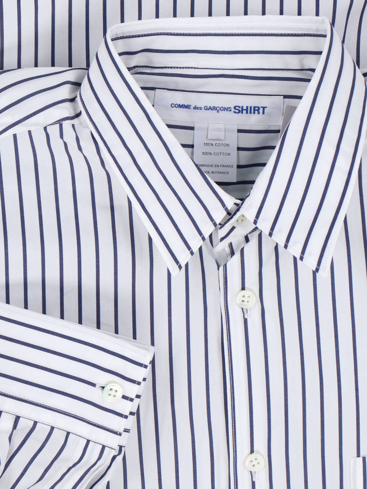 Comme des Garcons Shirts White Cotton