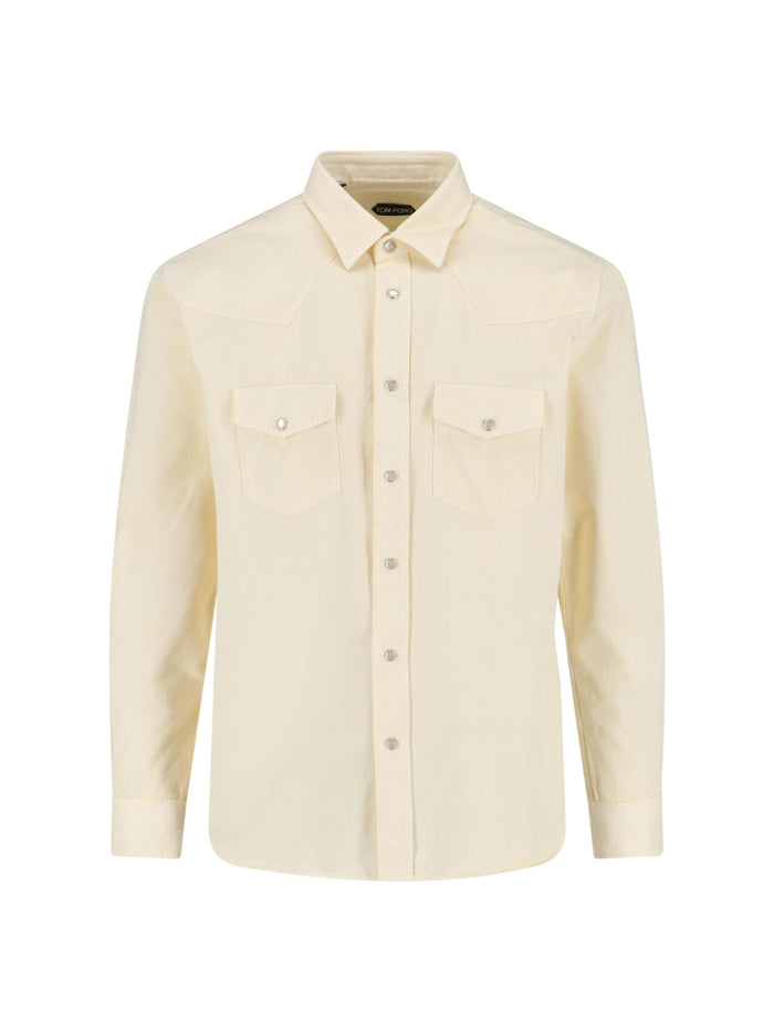 Tom Ford Shirts White Cotton
