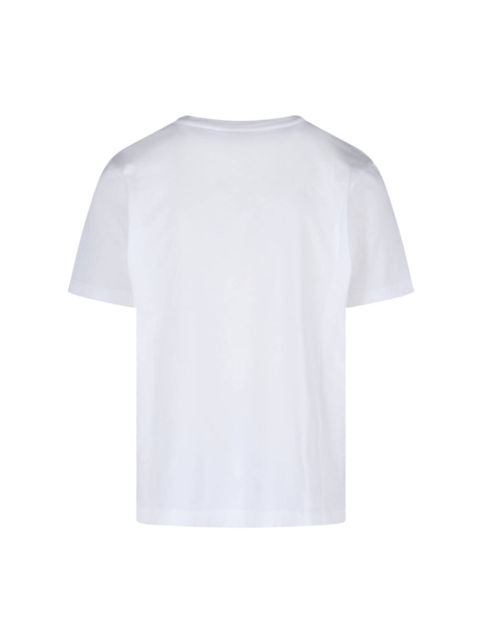 Casablanca T-shirts and Polos White Organic Cotton