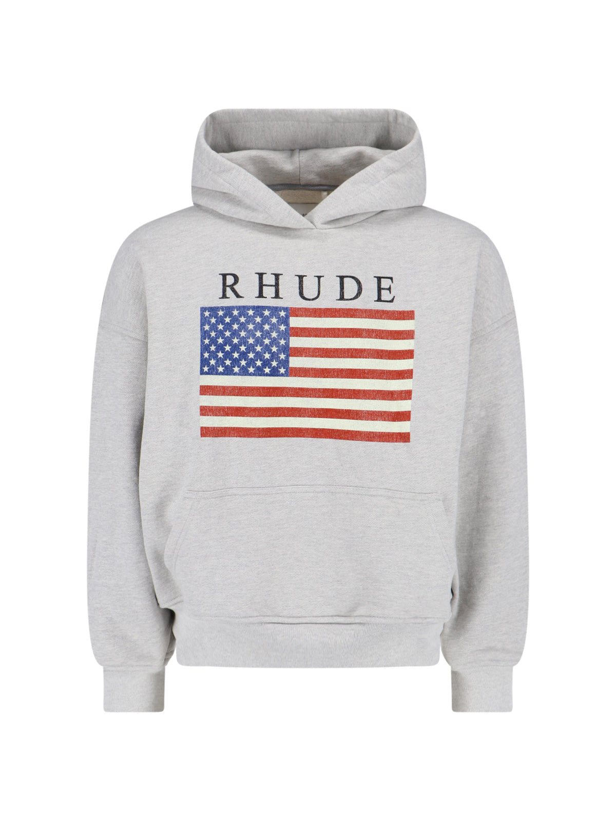 Rhude Sweaters Grey Cotton