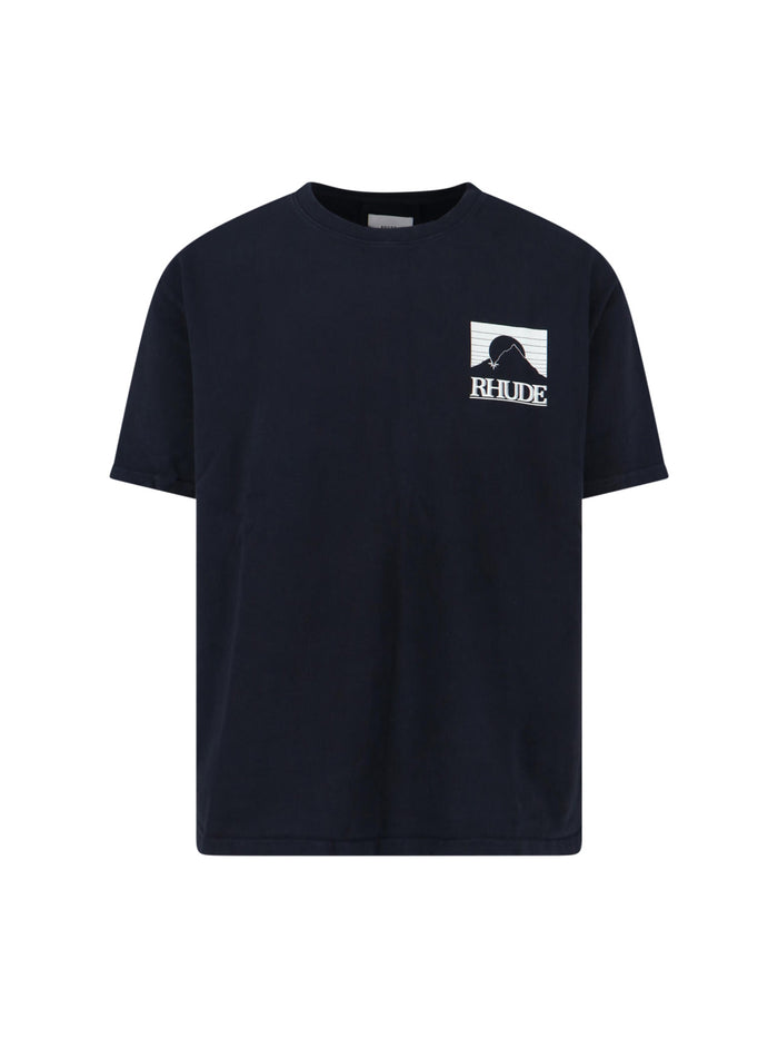 Rhude T-shirts and Polos Black Cotton