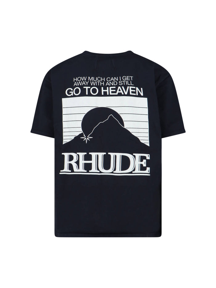 Rhude T-shirts and Polos Black Cotton