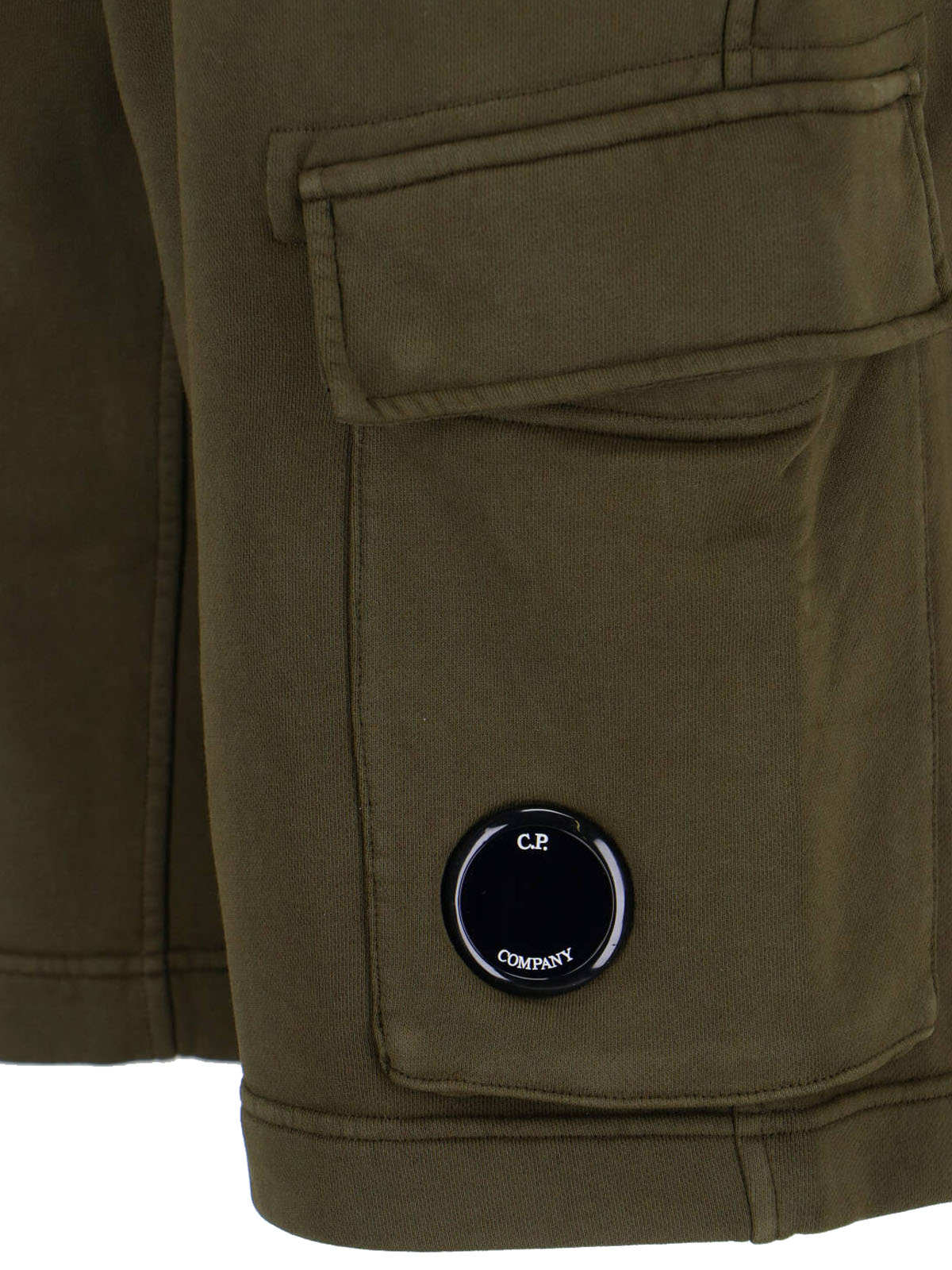 C.P. COMPANY Trousers Green Cotton